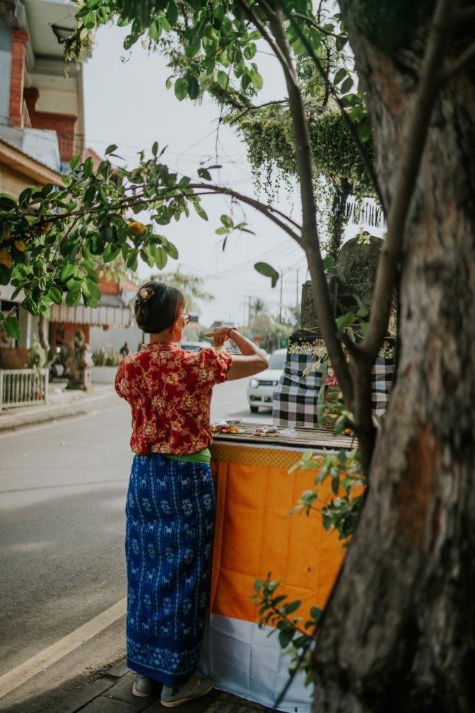 A Balinese Morning Life